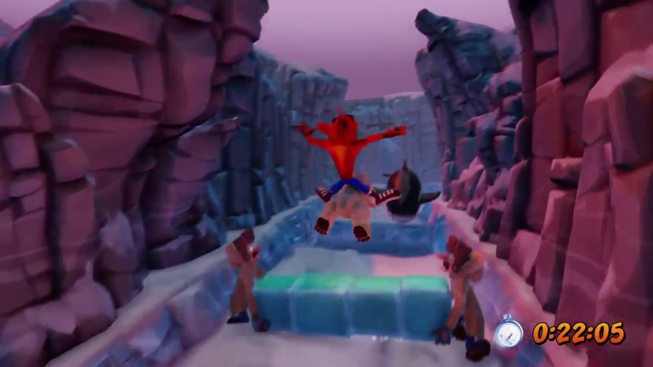 Crash Bandicoot N. Sane Trilogy Crash 2 Bear Down Gold Relic 048