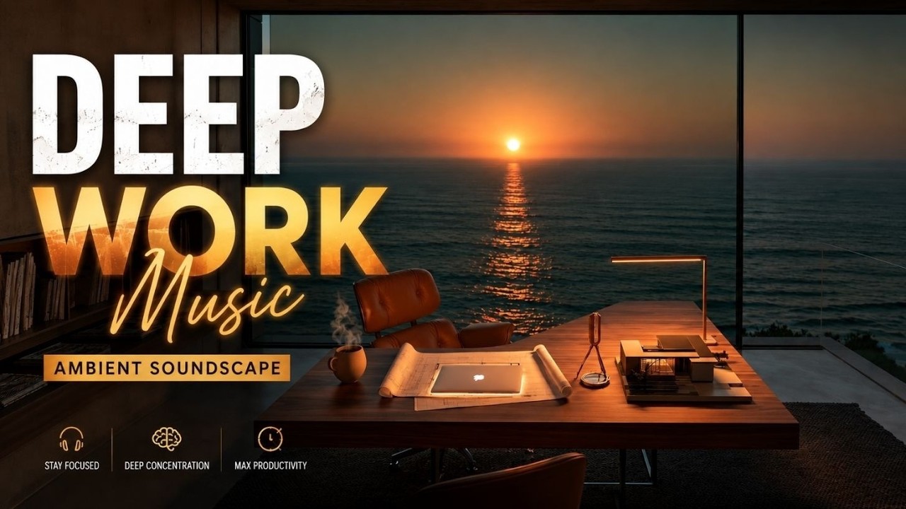 Deep Work Music For Maximum Productivity And Intense Concentration To Get Stuff Done Fast & Well