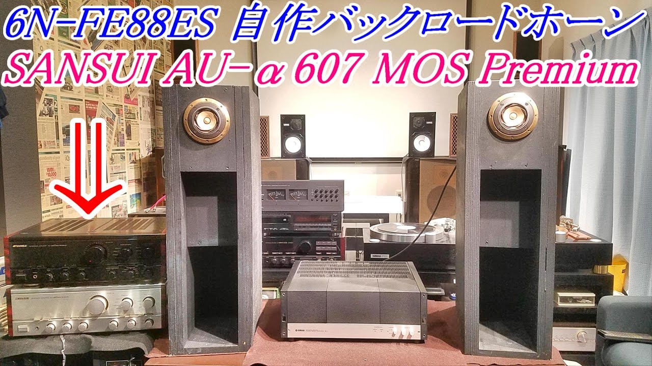 FOSTEX 6N-FE88ES スピーカー ペア (自作) FOSTEX 6N-FE88ES