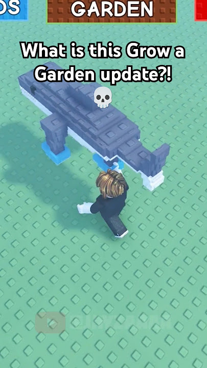 What is this Grow a Garden UPDATE 💀 #roblox #robloxedit #growagarden #update #funny #shorts