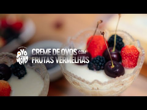 Creme com Frutas Vermelhas | Prático e delicioso!