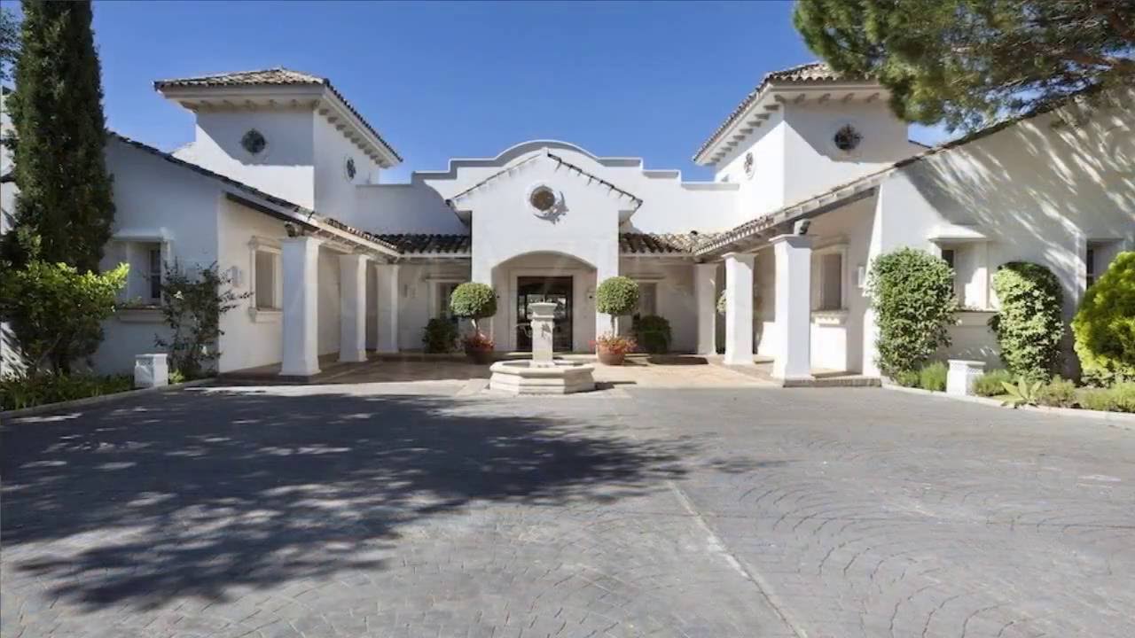 South facing rustic villa for rent In La Zagaleta, Benahavis YouTube