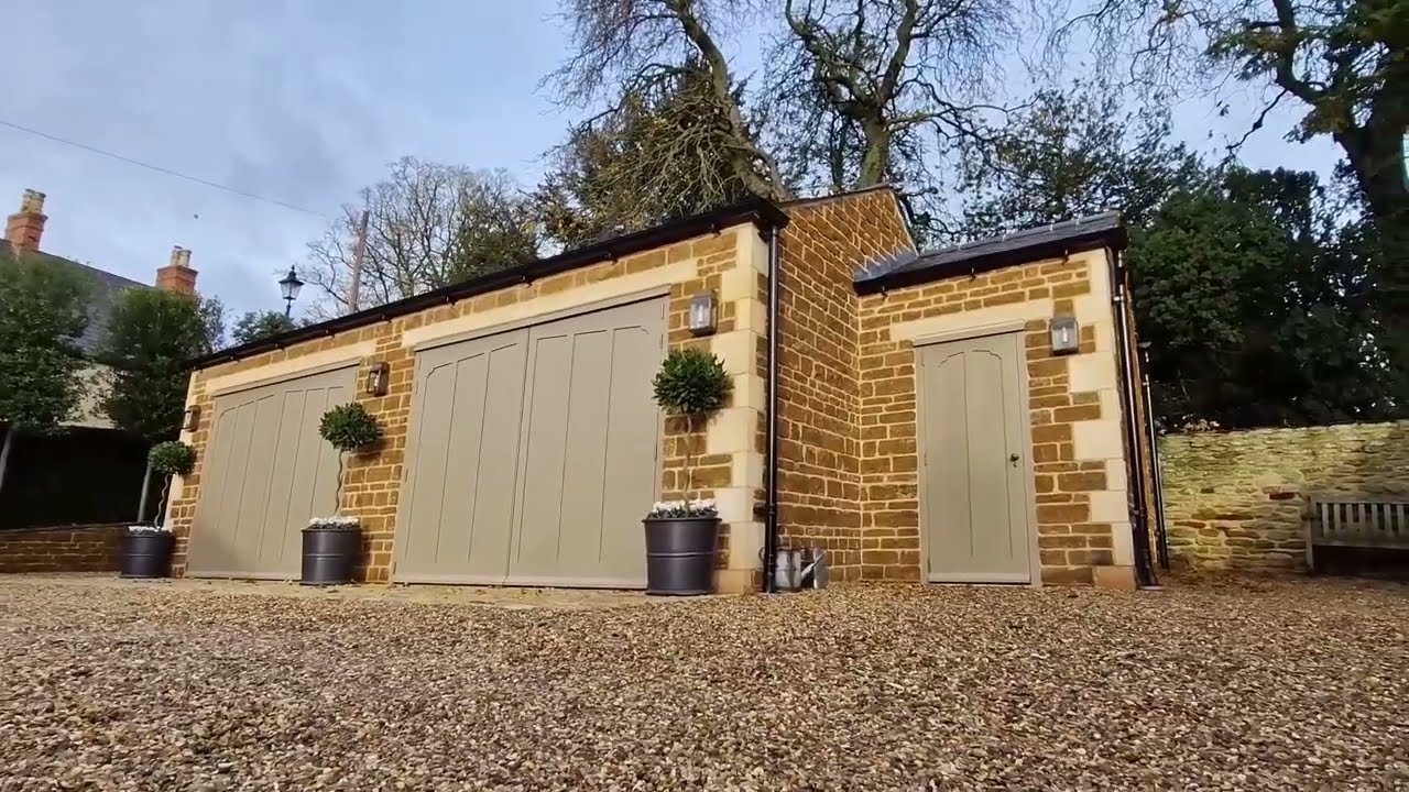 Electric Operated Side Hinged Garage Doors_ The Garage Door Centre