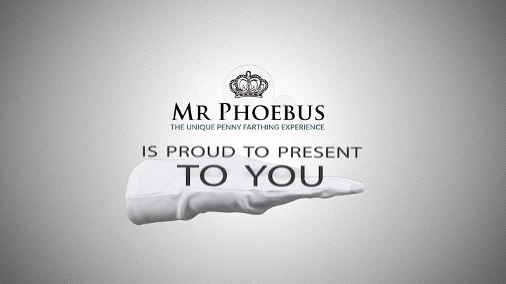 Learn to ride a Penny Farthing with Mr Phoebus