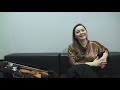 Capture de la vidéo Interview With Juilliard String Quartet's Areta Zhulla - January 2019