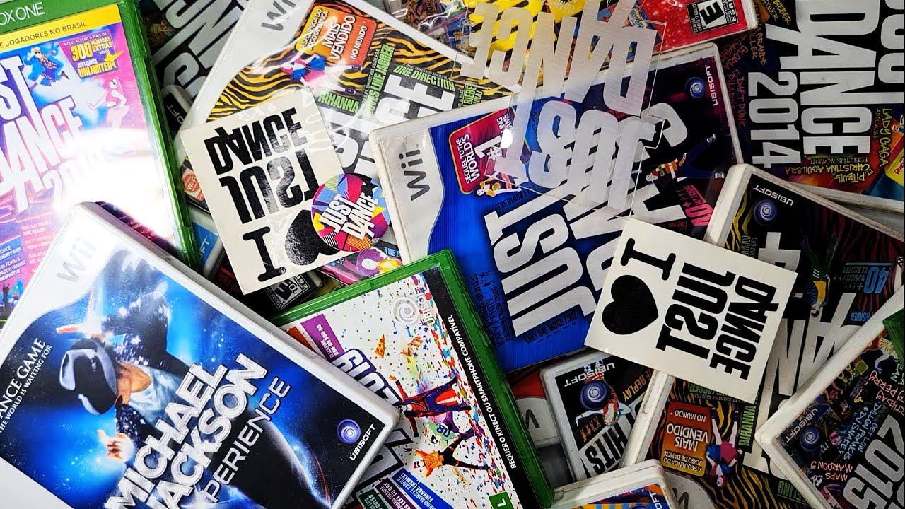 MINHA COLEÇÃO DE JUST DANCE (12021) Wii, XBOX ONE, SWITCH YouTube