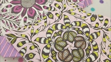 How-to baste fabric in English Paper Piecing that requires an exact placement; advanced beginner EPP