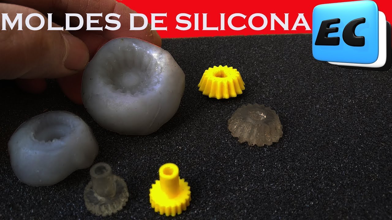 Cómo hacer moldes de silicona para macetas/ DIY silicone molds for