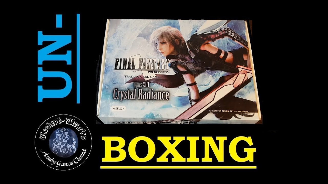 UNBOXING: FINAL FANTASY TCG: OPUS XIII Pre-Release-Kit - YouTube