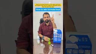 How To Mix Formula Feed For A - For New Moms Who Need Help Along With