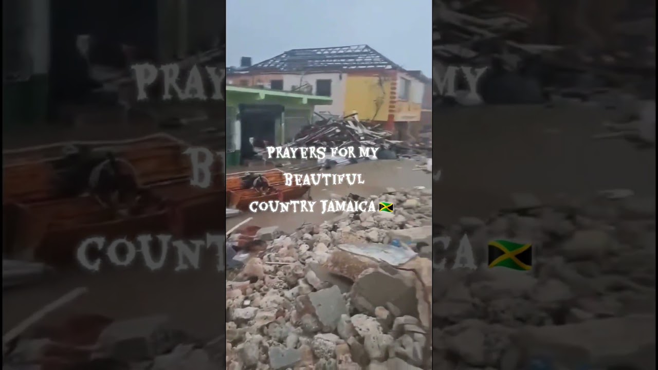 Footage of Hurricane Melissa 