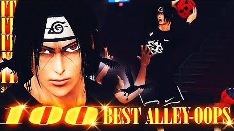 The 100 BEST ALLEY - OOPS DUNKS In ONE GAME Of NBA 2K21! *UNLOCKED TRIPLE ALLEY-OOP DUNK!!*