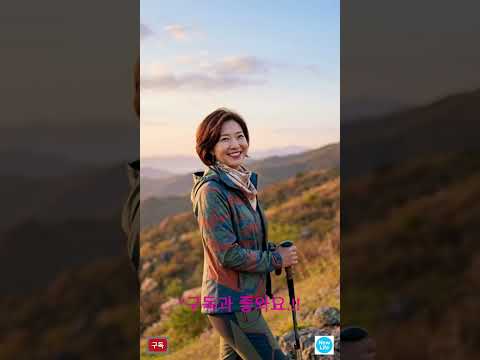 50대 등산복 이렇게 입으면 뱃살 싹 가려집니다 봄 산행 인생샷까지 남기는 코디 비결 공개!!