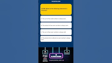 Which of the following statements is incorrect