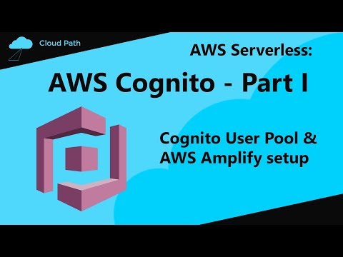AWS Cognito Tutorial Part I | Cognito User Pool & AWS Amplify setup