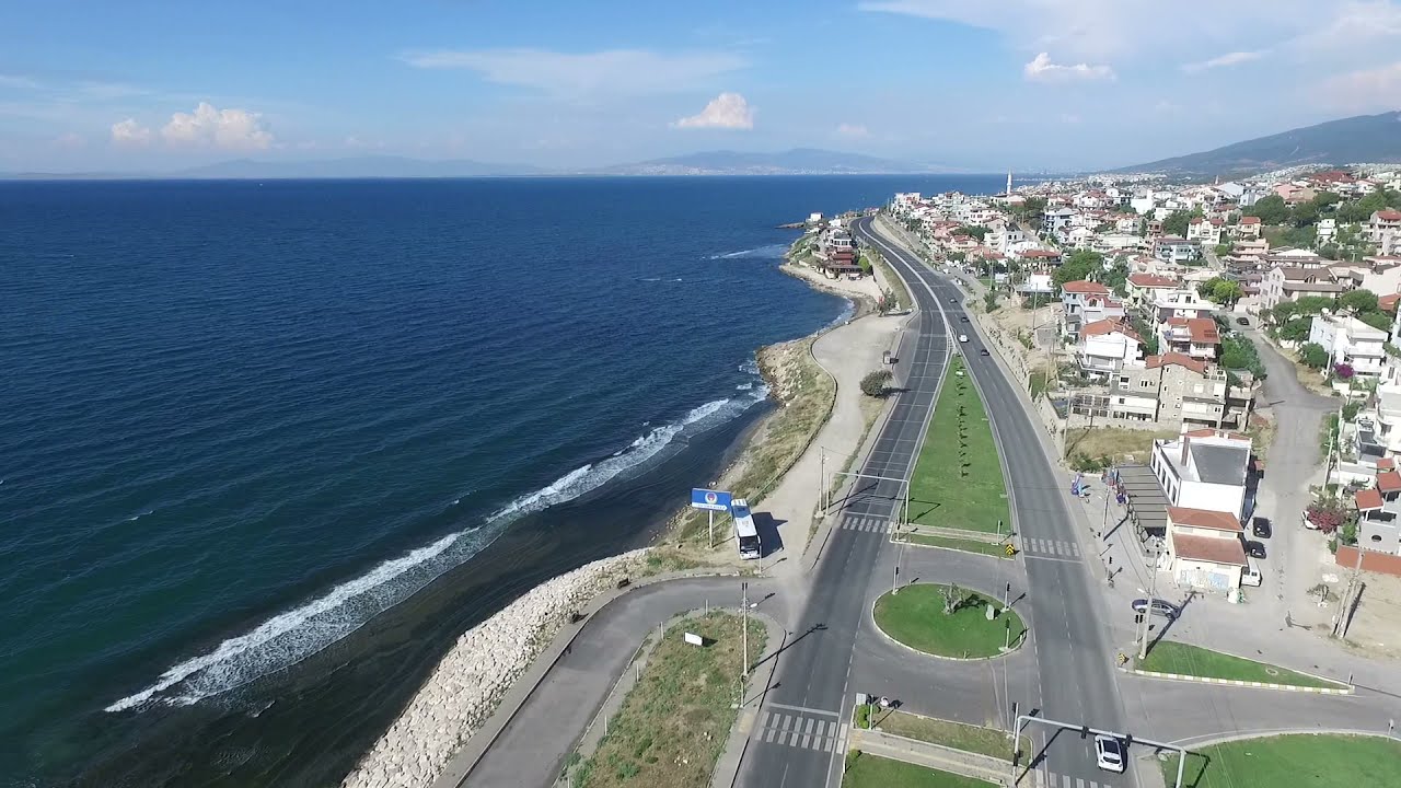 Urla iskele pazaryeri - Güzelbahçe Kahramandere göbek drone uçuş cruise 20.06.2021