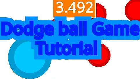 Dodge ball game tutorial (Scratch)