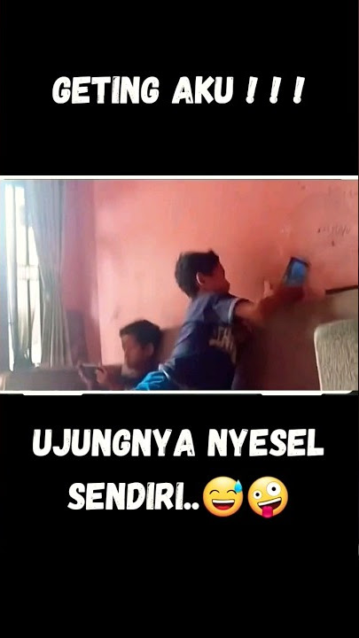Hiburan Lucu, Banting HP Karna Kalah Main FF 😅🤪