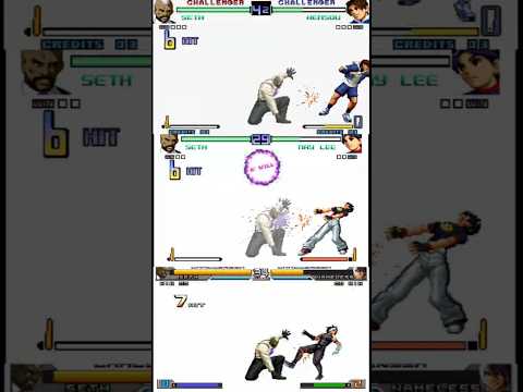 KOF 2002: Seth Combo Comparative (Classic, Remastered & Remake) #kof2002