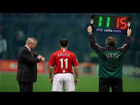 9 Times Sir Alex made late substitutea & turned the game around