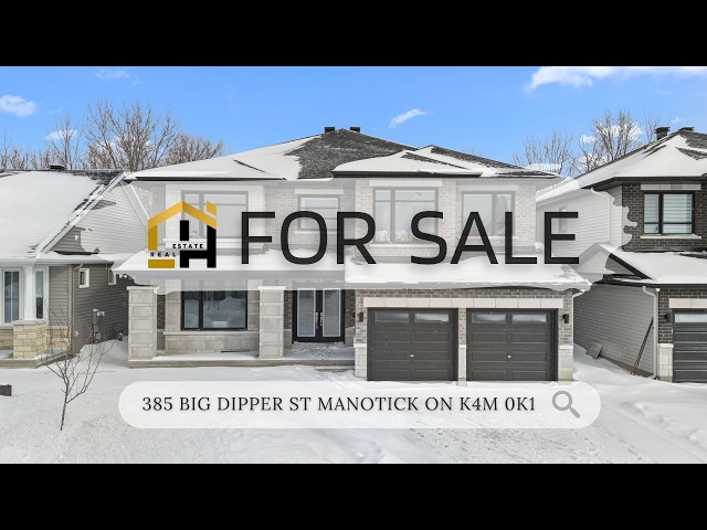 Arinco-houseです SOLD | 385 BIG DIPPER ST MANOTICK ON K4M 0K1 - YouTube