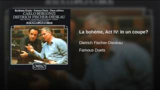 La bohème, Act IV: In un coupe?