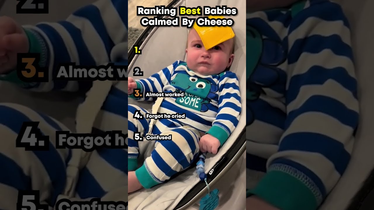 Ranking The Best Babies Getting Calmed By Cheese