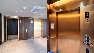 Nice Mitsubishi Traction Podium Elevators @ The Clara Residences, Santa Clara, CA