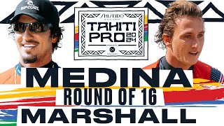 Gabriel Medina Vs Jake Marshall Shiseido Tahiti Pro Pres By Outerknown 2024 - Round Of 16