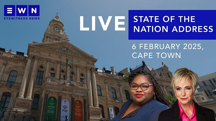 LIVE: State of the Nation Address 2025 by President Ramaphosa