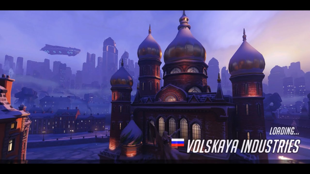 Overwatch Volskaya Industries Russia Map Youtube