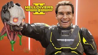 Homelander Joins the Helldivers