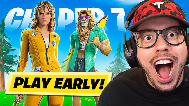 I Played Fortnite *CHAPTER 7* EARLY!