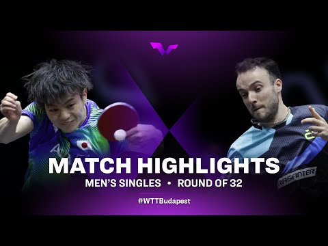 Yukiya Uda vs Simon Gauzy | MS | WTT Champions European Summer Series 2022 (R32)