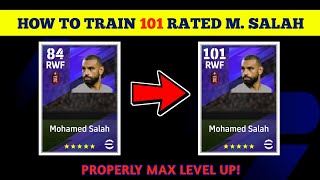 How to Train Standard Card MOHAMMED SALAH Max Training Tutorial in eFootball 2025 Mobile