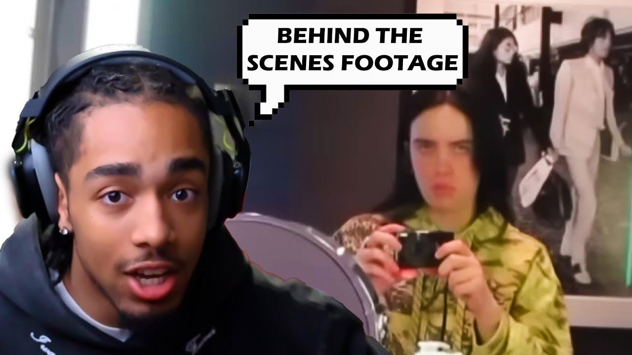 Реакция на видеоблог о европейском туре Билли Айлиш