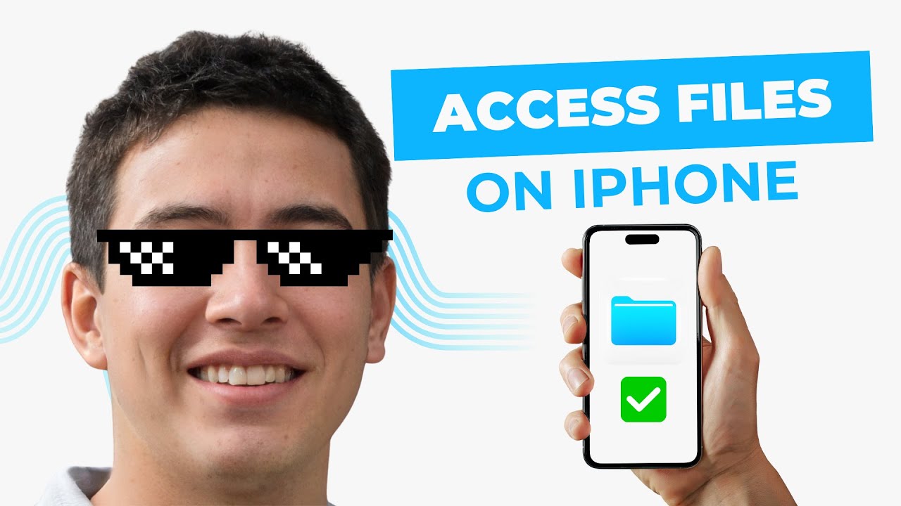 How to access files on your iphone [ ONE CLICK ] - YouTube