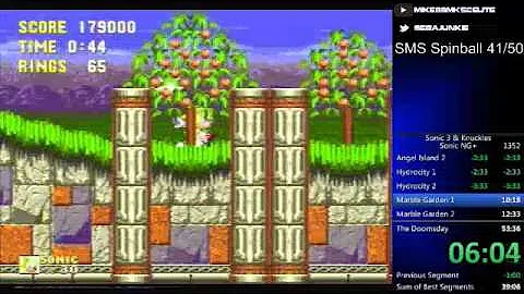 Sonic 3 & Knuckles - New Game+ speed run [40:40 RTA-TB]