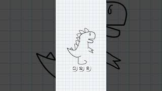 Drawing A Dinosaur