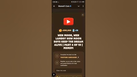 Wen Moon, Wen Lambo? How Moon Boys Keep the Dream Alive | Part 4 of 10 | MemeFi