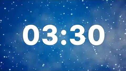 3 Minute 30 Second Timer with Music by EasyCountDOWN