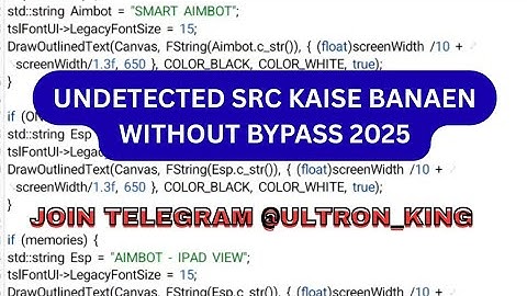 HOW TO MAKE SRC || HOW TO MAKE MOD MENU FROM SRC || HOW TO ADD SRC INTO ANY GAME MOD APK 2025 