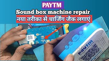 Paytm Sound Box Charging Jack Repair||How To Change Charging Jack Paytm Sound Box