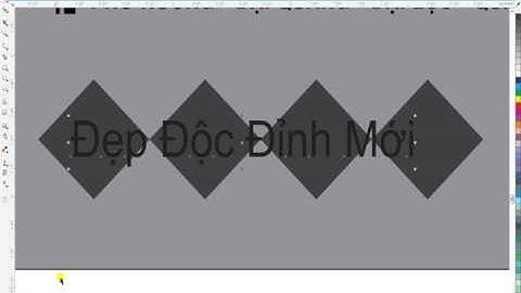 Tự học Corel X7 trọn bộ   Bài 16 Thiết kế Card, sử dụng Smart Fill Tool