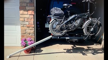 DIY - How to Build and Install a Thule T2 Bike Bicycle Rack - eBike - Ramp Solution