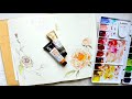 World Watercolour Month 01 &amp; 02 JUL 20 [Belated Start!] | Botanical Tutorial