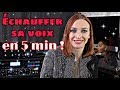 Echauffer sa voix en 5 min  apprendre  chanter