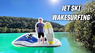 WAKESURFING ON A BUDGET!