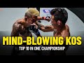 Top 10 MIND-BLOWING Knockouts In ONE Championship