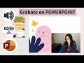 🤍Como GRABARTE en POWERPOINT con tu voz y cámara web